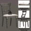 Chaise d'appoint en lin