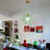 Flower Petals Tiffany-Style Ceiling Pendant Light With 8-Inch Shade**