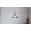 1 - Light Black LED Unique/Statement Pendant