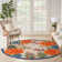 Aloha  Floral Multicolor Indoor/Outdoor Area Rug