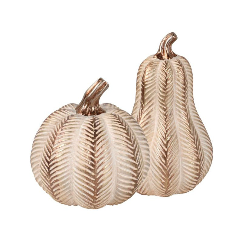 Ensemble de 2 chevrons citrouille