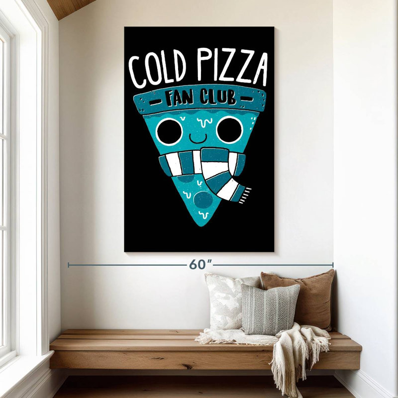 Ketti Cold Pizza Fan Club, H 51 po x l 34 po