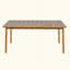 Table de salle à manger en bois d'acacia