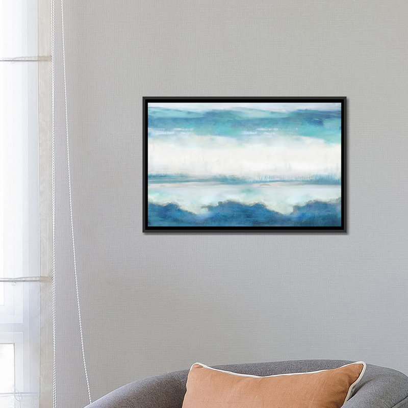 «Lofty», reproduction d'impression sur toile, H 18 po x l 26 po x P 1,5 po, Toile avec cadre noir, Pas de tapis