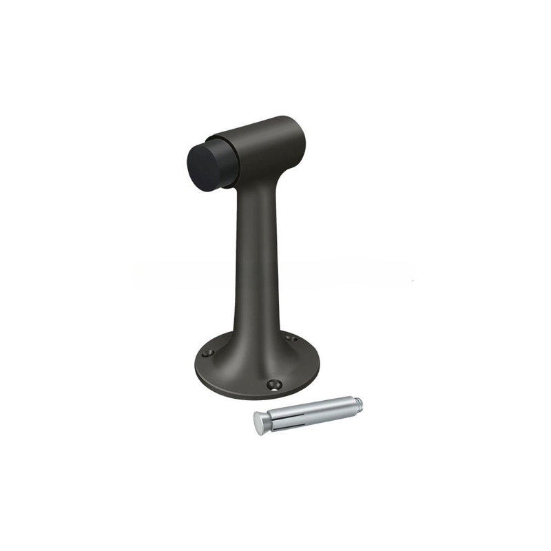 Door Stop, Oil-Rubber Bronze