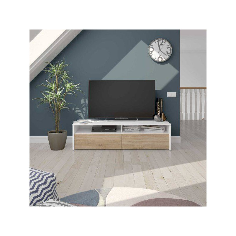 Cassanora Unfinished TV Stand for TVs up to 65"