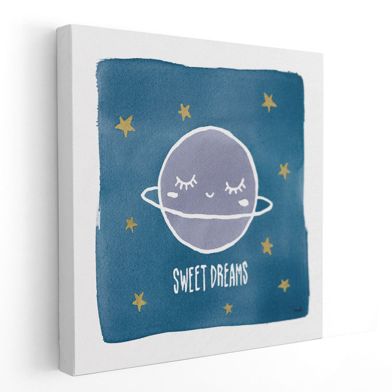 «Night Sky Sweet Dreams», reproduction d'art sur toile, H 20 po x l 20 po