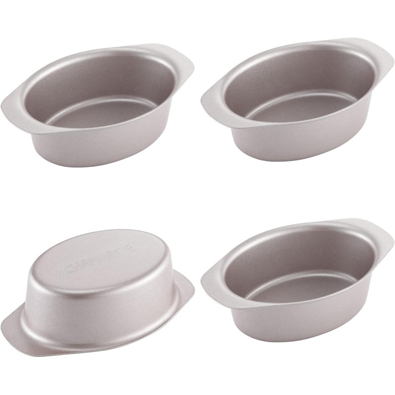 CHEFMADE 4 - Piece Classic Cake Pan