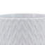Jardinière 5 "avec support, blanc