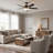 52'' Ceiling Fan with LED Lights-88061672-88061673