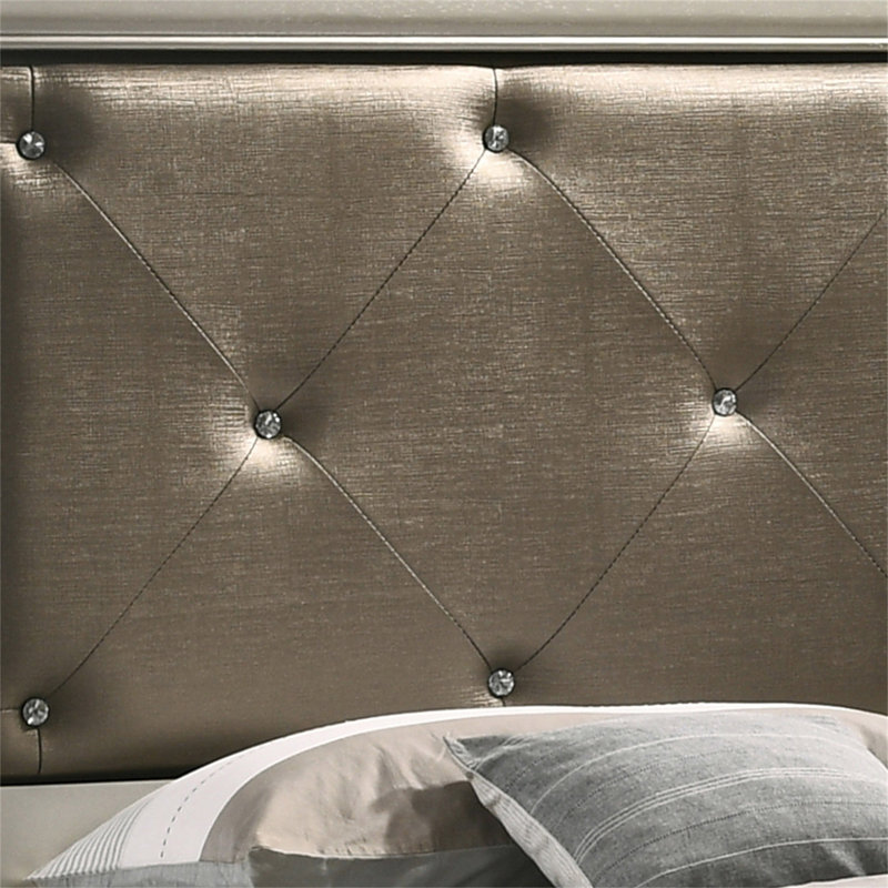 Lit simple Elegant Silver Champagne
