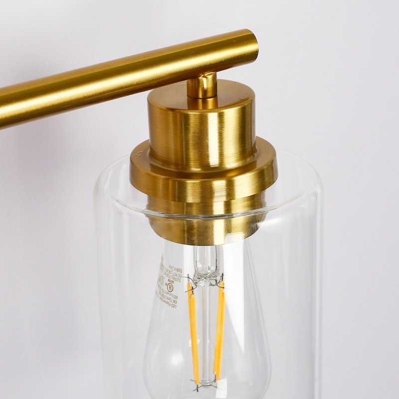 Éclairage pour meuble-lavabo à 3 lumières à intensité variable Higginson, Or
