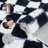 Soft Fluffy Large Rugs for Living Room Shaggy Area Rug Non Slip Modern Checkered Luxury Shag Plush Carpet for Kids Room Bedroom Dorm Home Decor-693993969