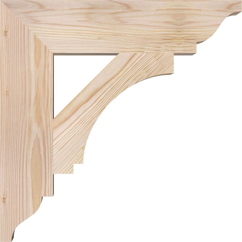 Support impérial traditionnel, H 16 po x l 3,5 po x P 16 po, Douglas (lisse)