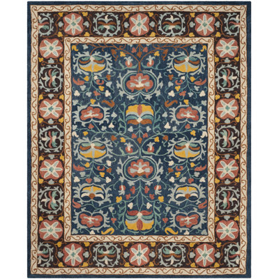 Baumgartner Hand Tufted Wool Oriental Rug