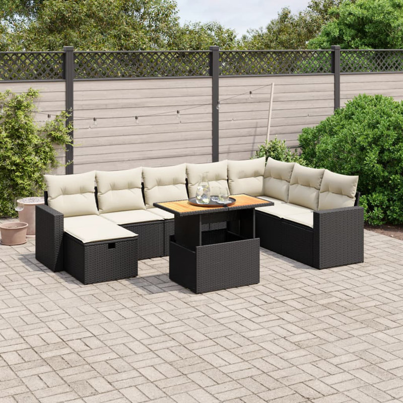 Ensemble de canapé de jardin Vidaxl