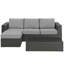 Ensemble modulaire d'extérieur Sunway 3 pièces Modway-38631775