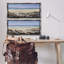  «Coastal Beach Terrain», ensemble de 2 toiles flottantes encadrées par Tim Ottoole-389733389-389733391