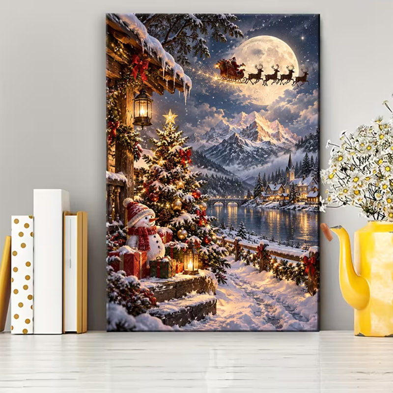 1 Piece Wrapped Canvas Wall Art, 45cm H x 30cm W