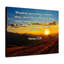 Kingdom Hebrews 12:28 KJV - Wrapped Canvas Print-544580883