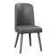 Ensemble de 2 chaises d'appoint modernes rembourrées