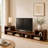 Dark Walnut Modular TV Stand