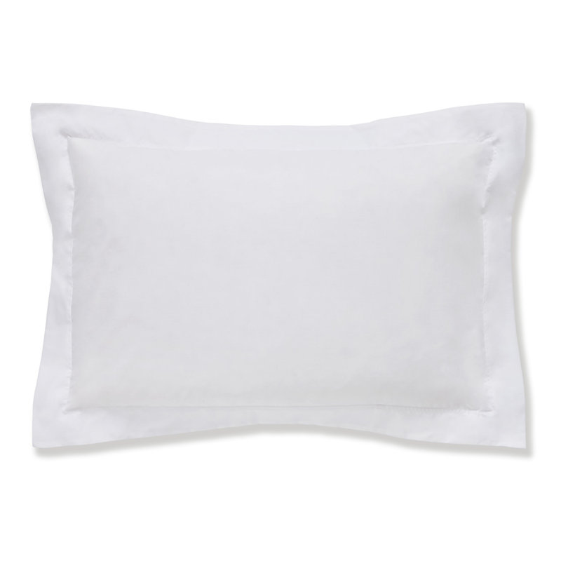 Plain 100% Cotton Pillowcase, White