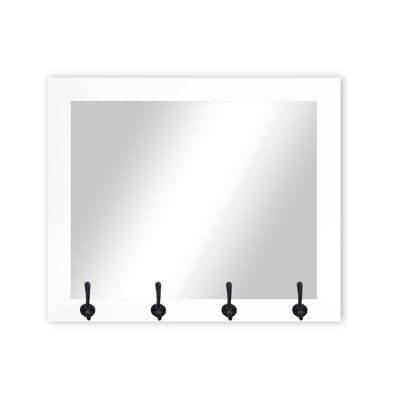 Engineered Wood Flat Wall Mirror