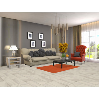 Tapis orange fait à la main Gabbeh 3 x 5