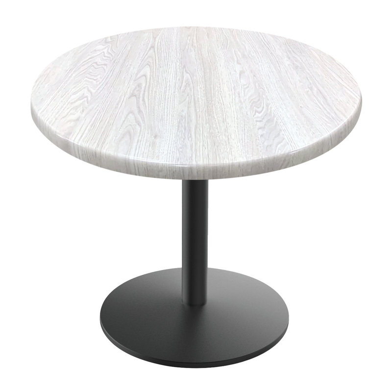 Table d'intérieur et d'extérieur, Bois de frêne blanc, H 30 po x l 36 po x P 36 po