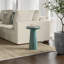 Table de bout contemporaine en bois de manguier massif l 13 po avec finition texturée Matney Dayton-108257869