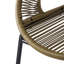 Tabouret de bar d'extérieur vert Ferrara, ensemble de 2-283310612