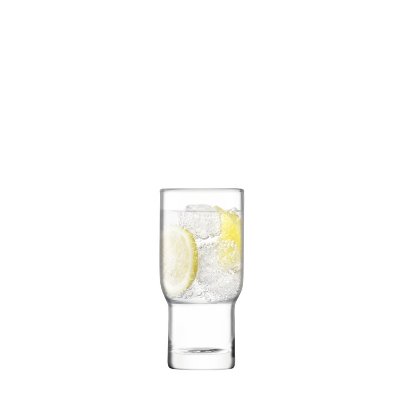 Utility Handmade Glass Highball Glass, Clear