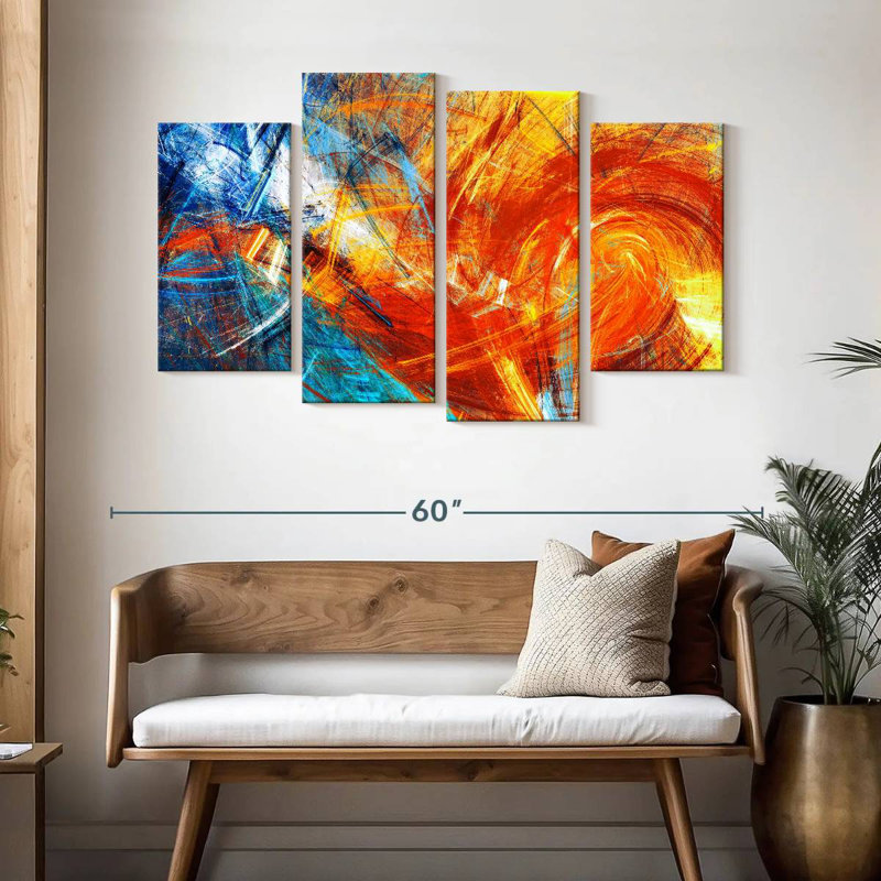 Avery Fire Abstract