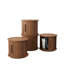 Ensemble de table basse ronde 4 pièces