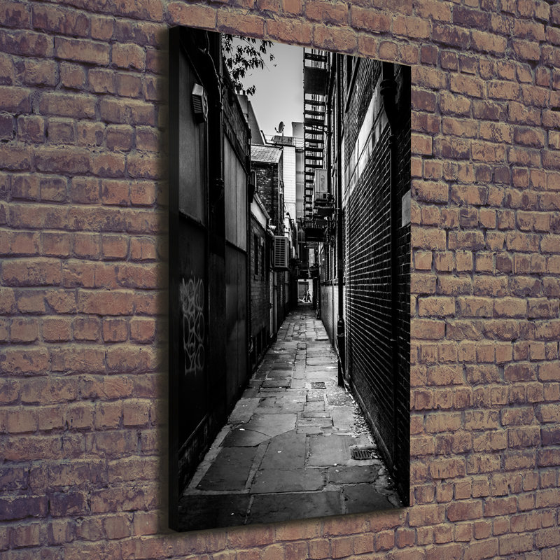 Urban Streets - Wrapped Canvas Print