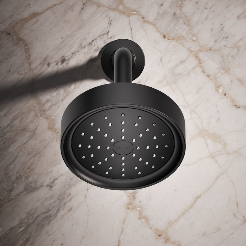 Purist 2.5 GPM Fixed Shower Head, Matte Black
