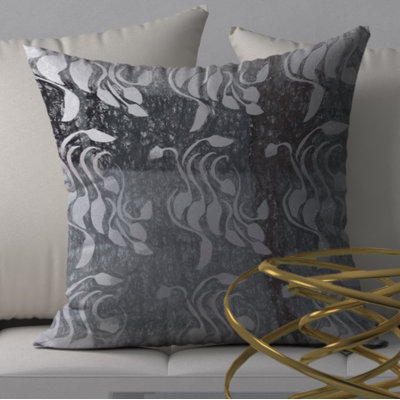 Abstract Reversible Throw Pillow