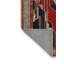 Tapis art déco brun lavable à la machine-468350056