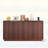 Adjustable 3-Tier Particle Board Storage Cabinet-277816636