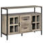 Armoire de rangement avec 2 tiroirs, tablette réglable