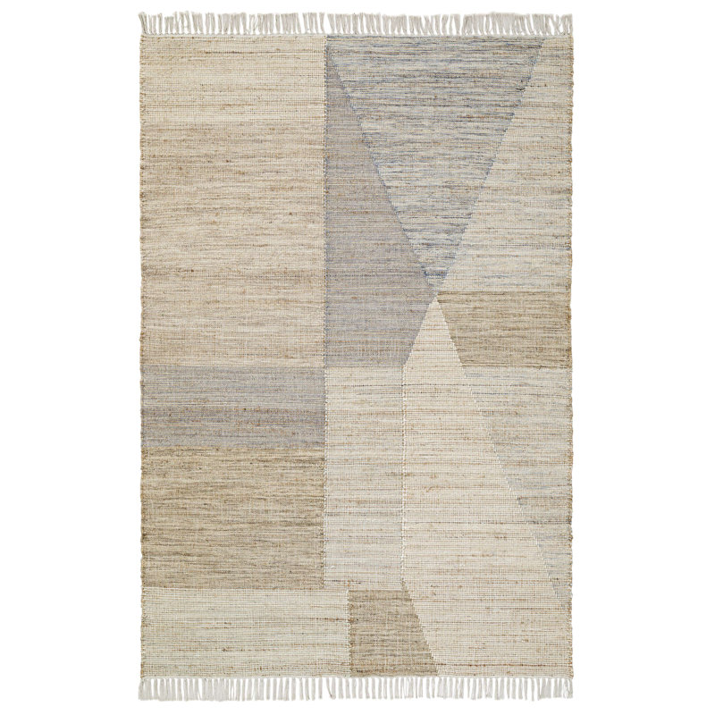 Tapis d'intérieur en jute Francis Pelia, Rectangle de 5 pi x 8 pi