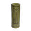 Pot de fleurs pierre statue urne, pot décoratif, finition vert antique