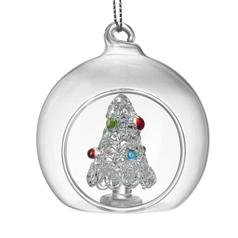 6cm Glass Bauble
