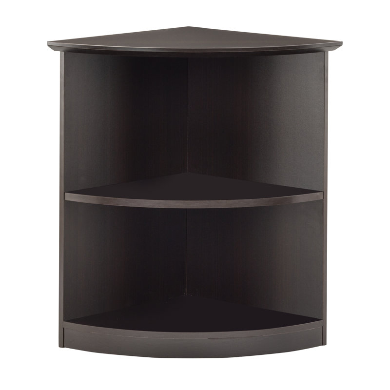 Medina Series Corner Bookcase, Mocha