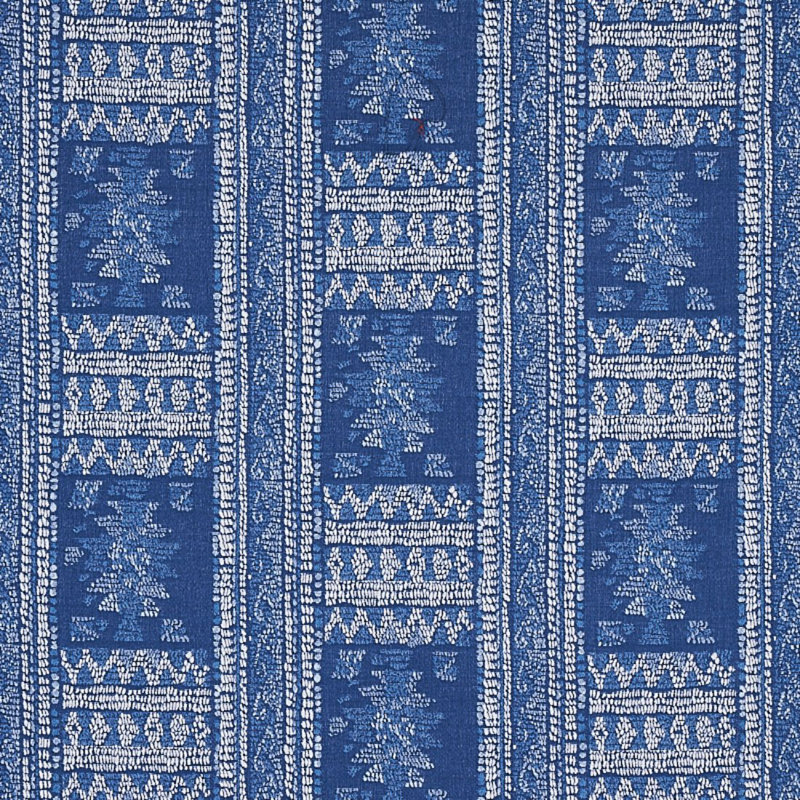 Tissu jacquard Maracena, Bleu