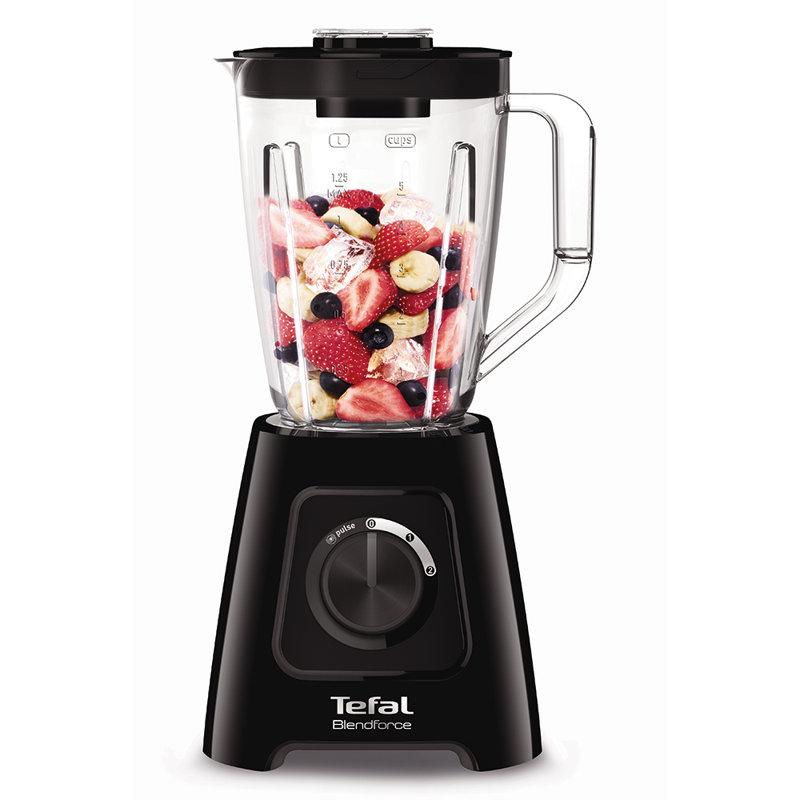 Tefal 1250ml Countertop Blender, Black