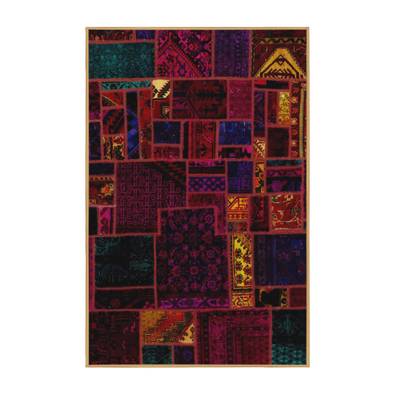 Abstract Indoor Rug, Rectangle 2' x 3'