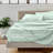 Queen Sheet Set - Luxury 1800 Ultra-Soft Microfiber Bed Sheets - Double Brushed - Deep Pockets - Easy Fit - 4 Piece Set - Bedding Sheets & Pillowcases-120596599