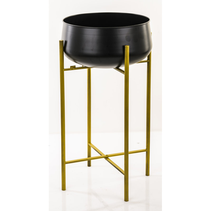 Altti Metal Pot Planter, 67cm H x 34cm W x 34cm D